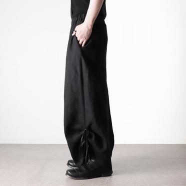 mube pants　BLACK No.15