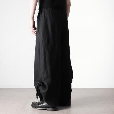 mube pants　BLACK No.16