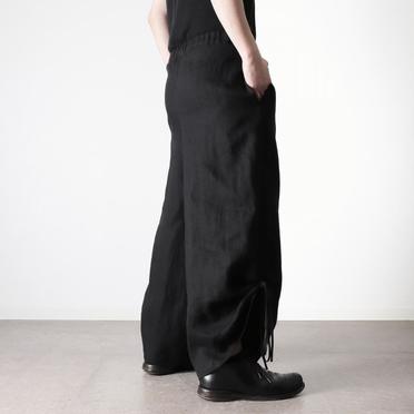 mube pants　BLACK No.19