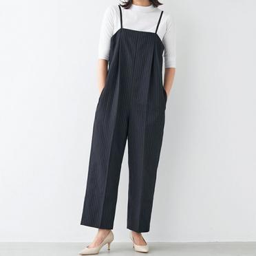 ピンストライプサロペット　NAVY No.5