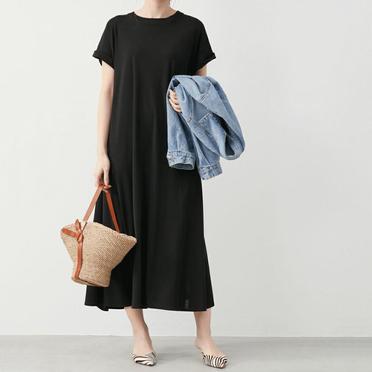 ハイツイストAラインワンピース　BLACK No.5