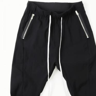 コールストレッチ ソフトサルエルパンツ　BLACK No.9