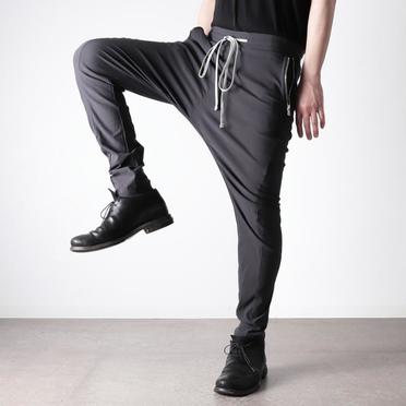 コールストレッチ ソフトサルエルパンツ　CHARCOAL GRAY No.23