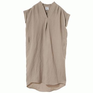 タックショルダーワンピース　BEIGE No.1