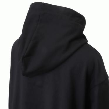 Layered Sweat Hoodie　BLACK No.11