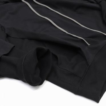 Layered Sweat Hoodie　BLACK No.16