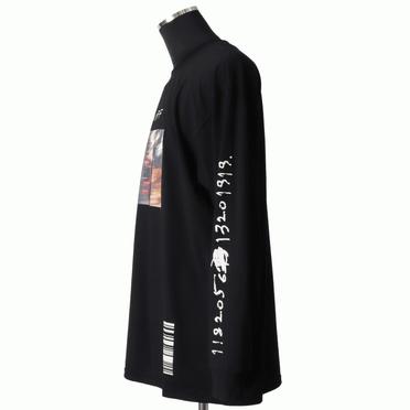 Type A Print Long Sleeve Tee　BLACK No.3