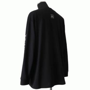 Type A Print Long Sleeve Tee　BLACK No.4