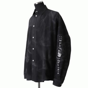 Vintage Dyed Cocoon Shirts　BLACK No.2