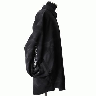 Vintage Dyed Cocoon Shirts　BLACK No.7