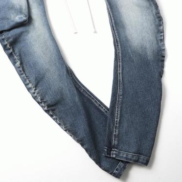 Denim Cargo Sarrouel Skinny　BLUE No.13