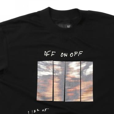 Type A Print Long Sleeve Tee　BLACK No.9