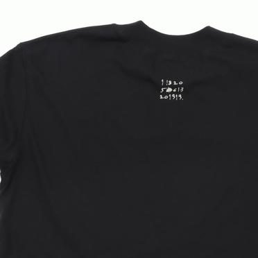 Type A Print Long Sleeve Tee　BLACK No.13