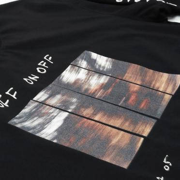 Type A Print Long Sleeve Tee　BLACK No.14