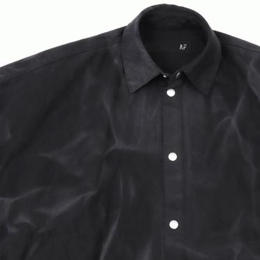 Vintage Dyed Cocoon Shirts　BLACK No.9