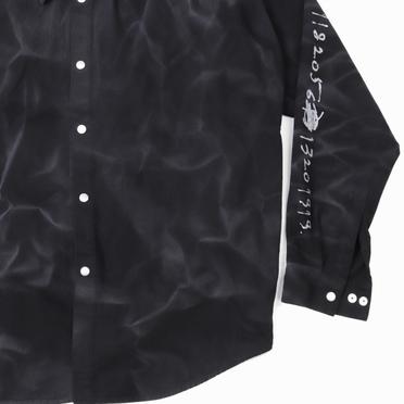 Vintage Dyed Cocoon Shirts　BLACK No.11