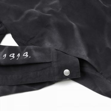 Vintage Dyed Cocoon Shirts　BLACK No.13