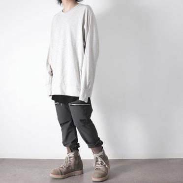 Front Zip Sarrouel Easy　D.GREY No.25