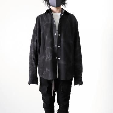 Vintage Dyed Cocoon Shirts　BLACK No.15