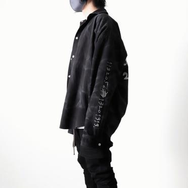 Vintage Dyed Cocoon Shirts　BLACK No.16