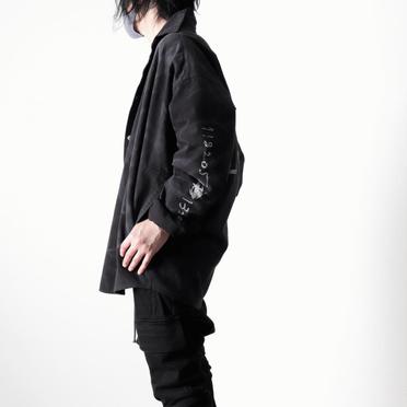 Vintage Dyed Cocoon Shirts　BLACK No.23