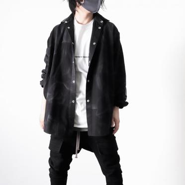 Vintage Dyed Cocoon Shirts　BLACK No.24