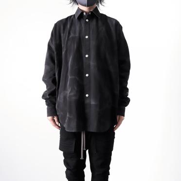 Vintage Dyed Cocoon Shirts　BLACK No.27