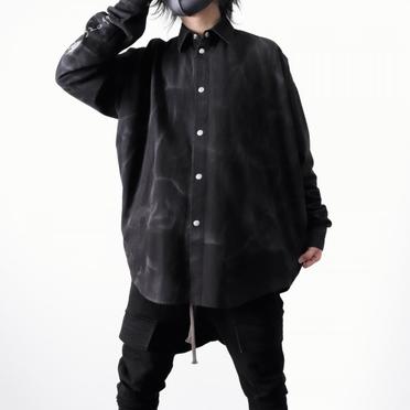 Vintage Dyed Cocoon Shirts　BLACK No.28