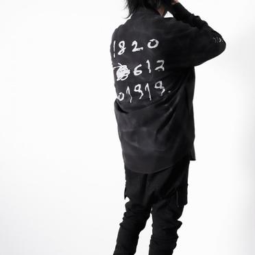 Vintage Dyed Cocoon Shirts　BLACK No.29