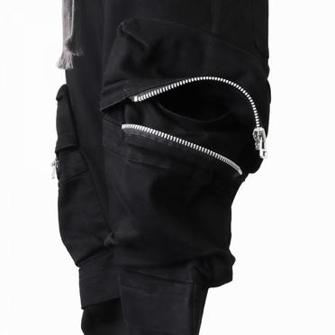 Pocket Sarrouel Skinny Denim　BLACK No.13