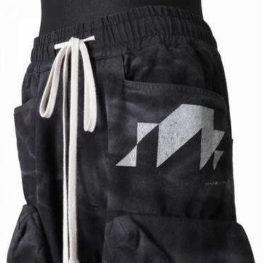 Vintage Dyed Pocket Shorts　BLACK No.9