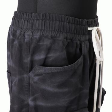 Vintage Dyed Pocket Shorts　BLACK No.10