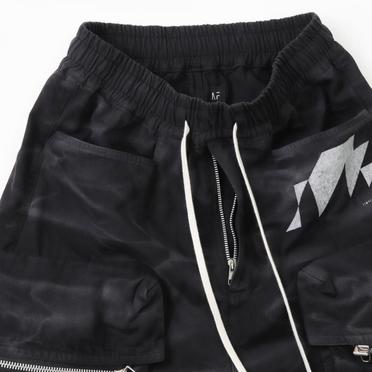 Vintage Dyed Pocket Shorts　BLACK No.13