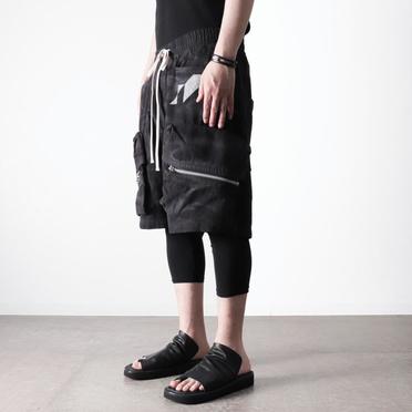 Vintage Dyed Pocket Shorts　BLACK No.16