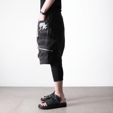 Vintage Dyed Pocket Shorts　BLACK No.17