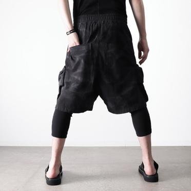 Vintage Dyed Pocket Shorts　BLACK No.20