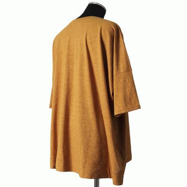 Over Sized Tee　MUSTARD No.6