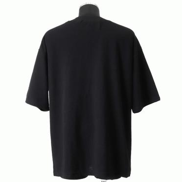 Surf Knit Over Size Tee　BLACK No.5