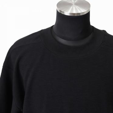 Surf Knit Over Size Tee　BLACK No.7