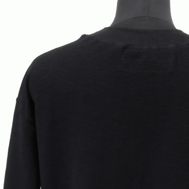 Surf Knit Over Size Tee　BLACK No.9