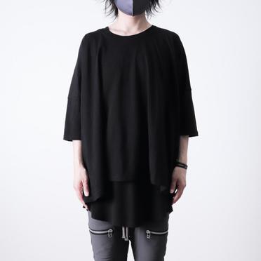 Over Sized Tee　BLACK No.11