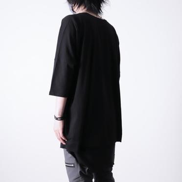 Over Sized Tee　BLACK No.14