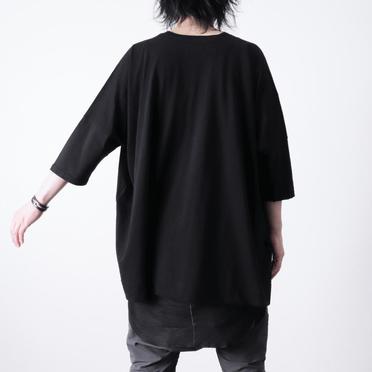 Over Sized Tee　BLACK No.16
