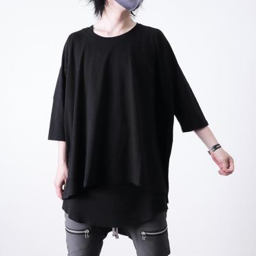 Over Sized Tee　BLACK No.17