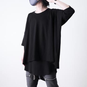 Over Sized Tee　BLACK No.18