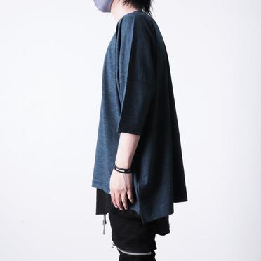 Over Sized Tee　BLUE No.13