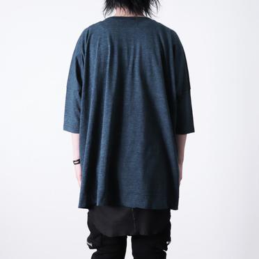 Over Sized Tee　BLUE No.15