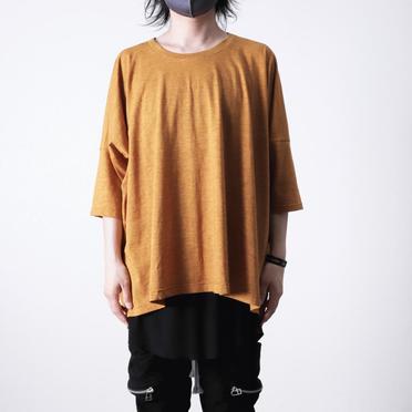 Over Sized Tee　MUSTARD No.11