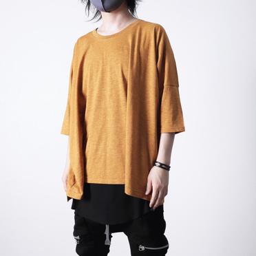 Over Sized Tee　MUSTARD No.12