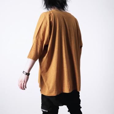Over Sized Tee　MUSTARD No.14